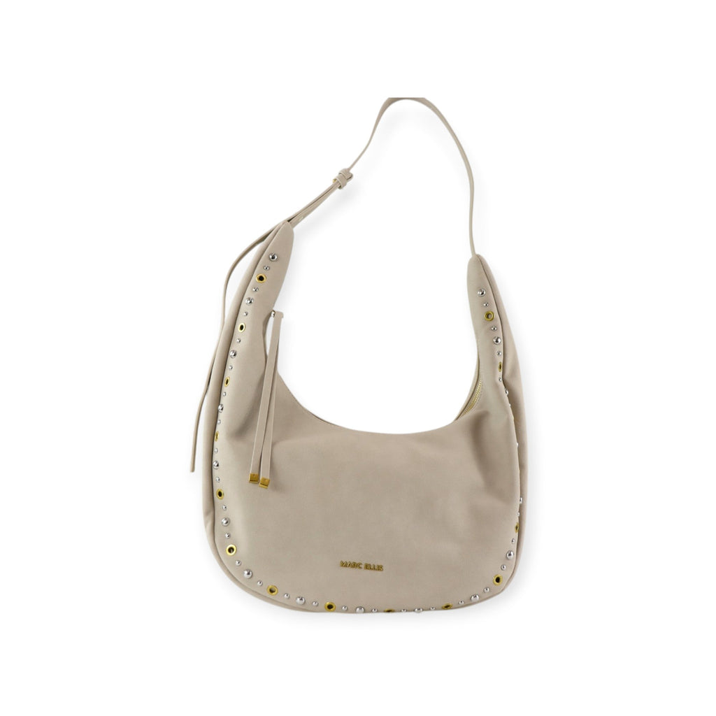BORSA MEZZALUNA HARRIE BEIGE
