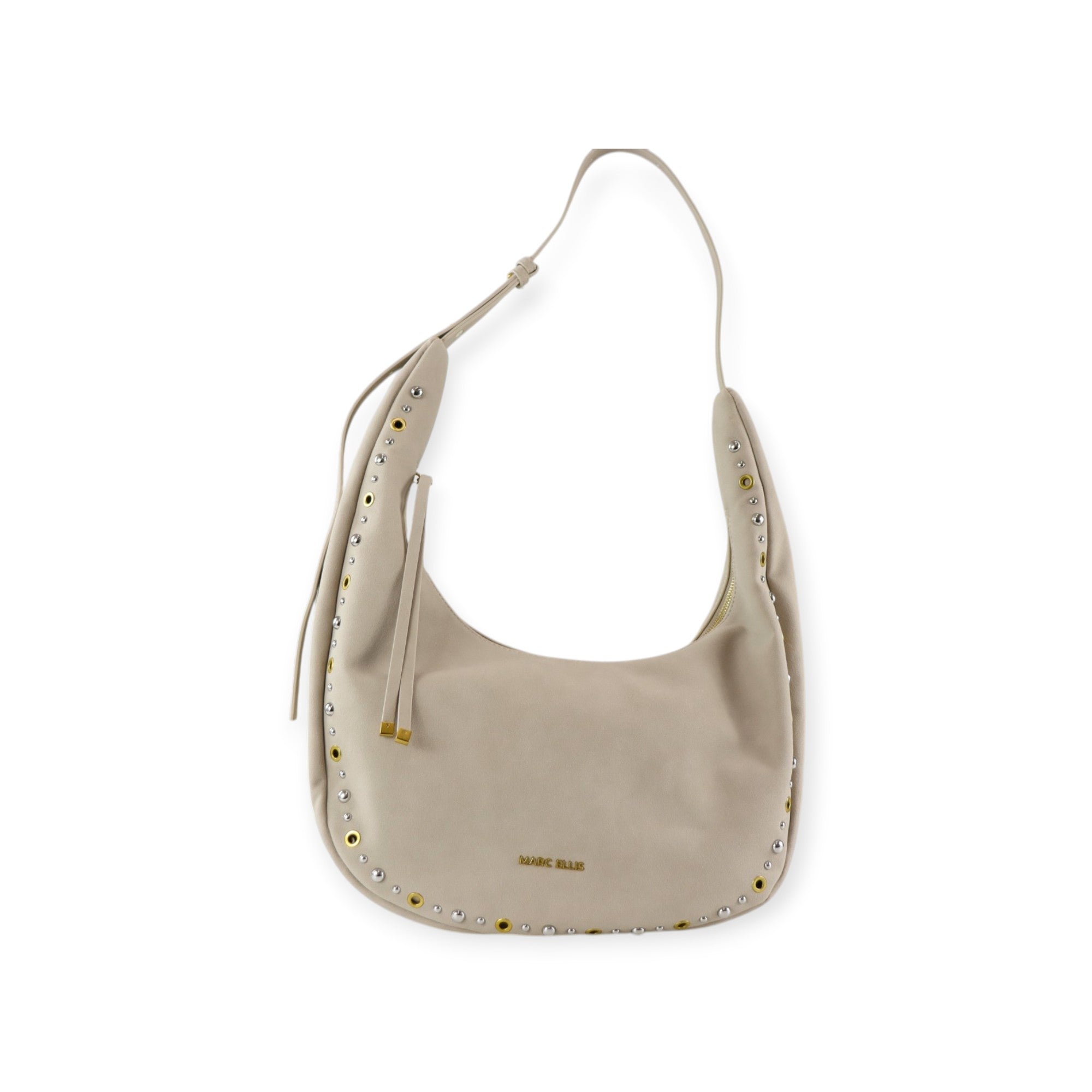 BORSA MEZZALUNA HARRIE BEIGE