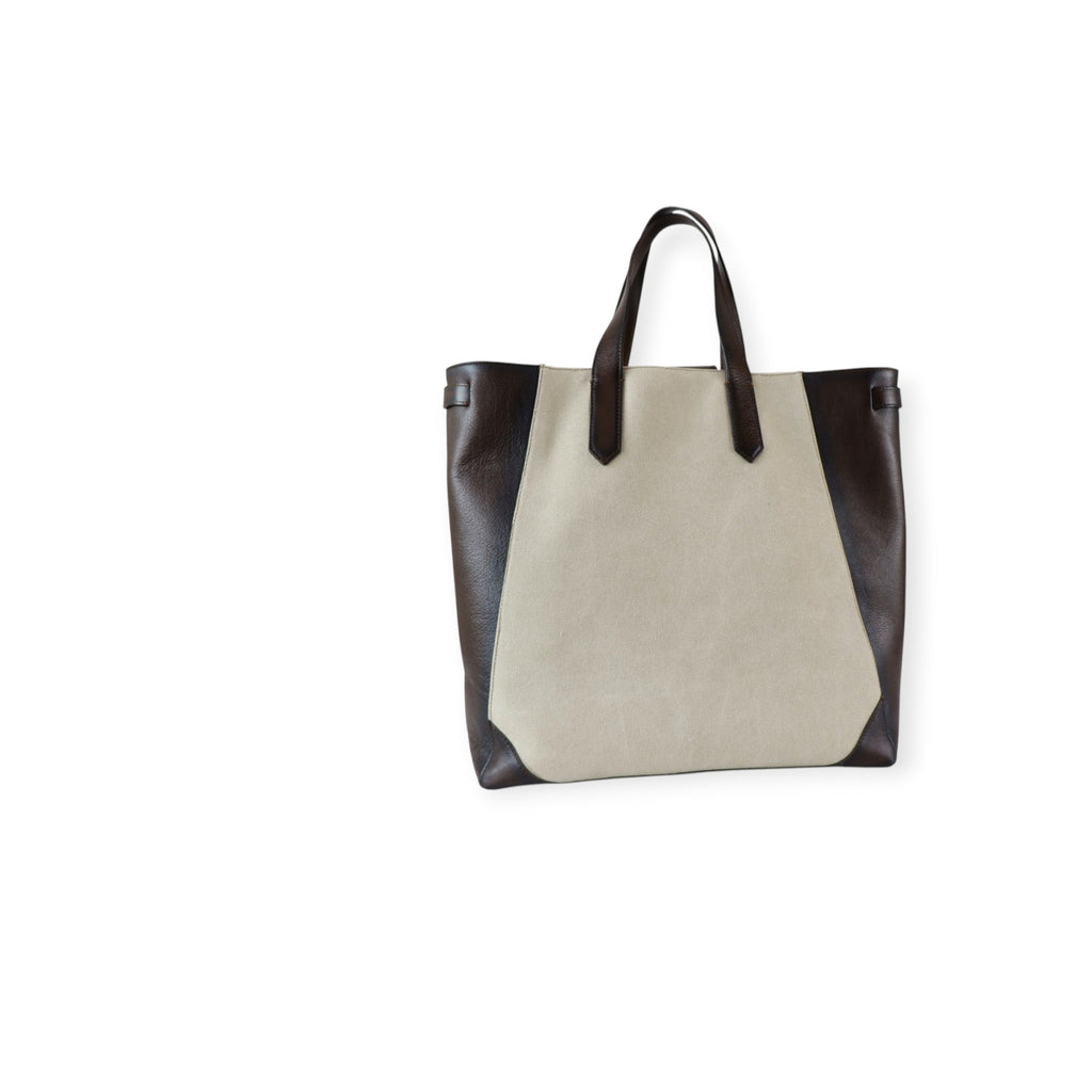 SHOPPER UOMO MARRONE