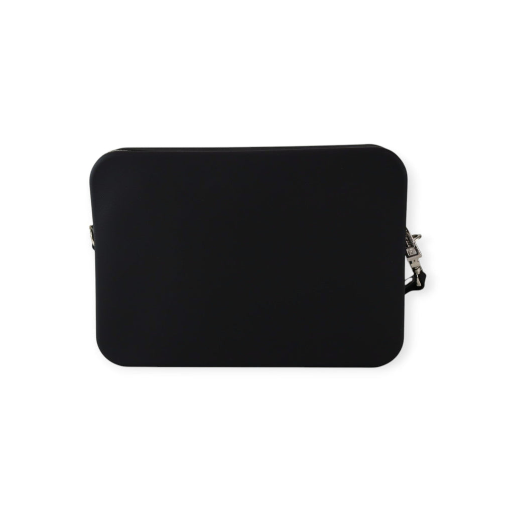 POCHETTE FLOWE NERA