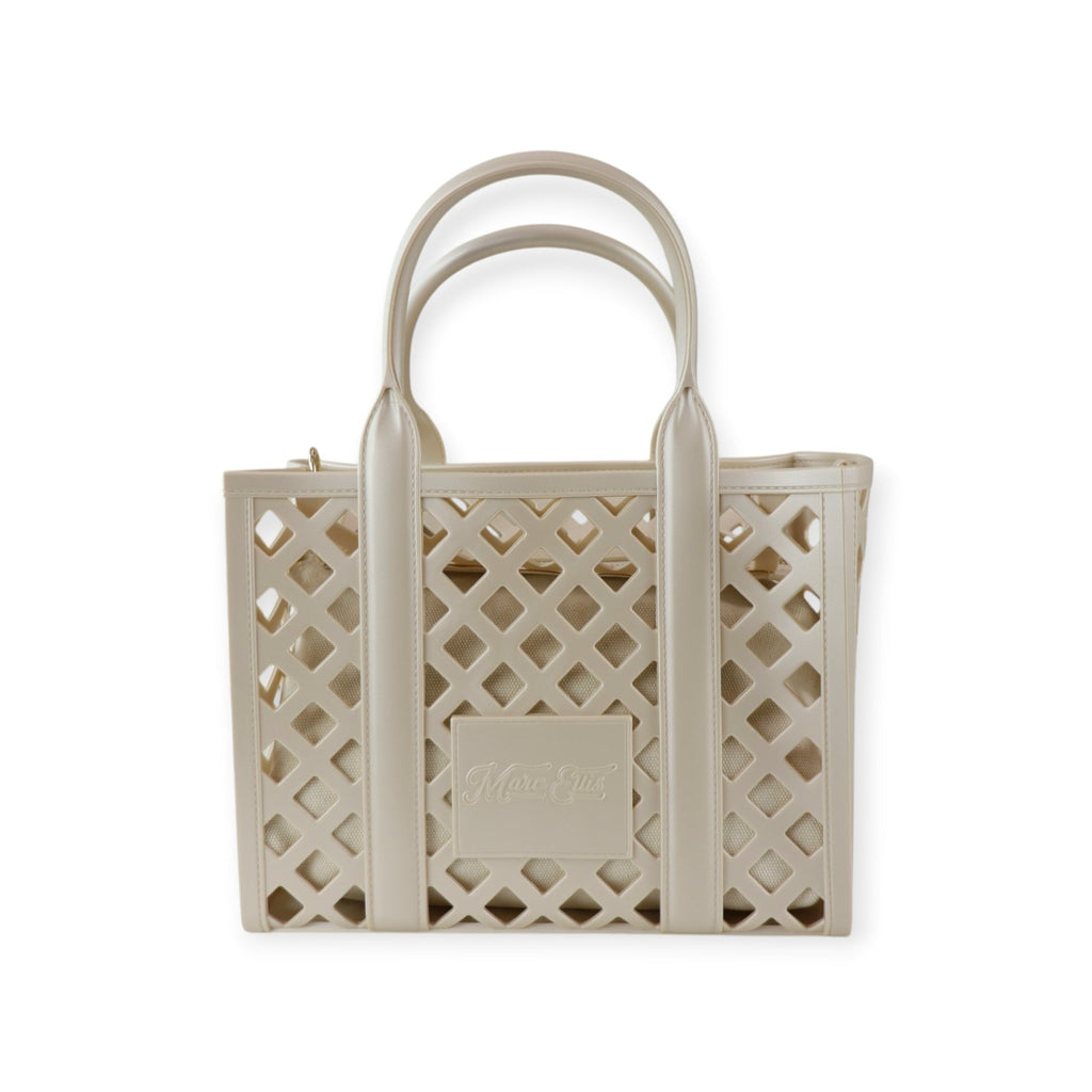 BORSA A MANO PLOT BEIGE
