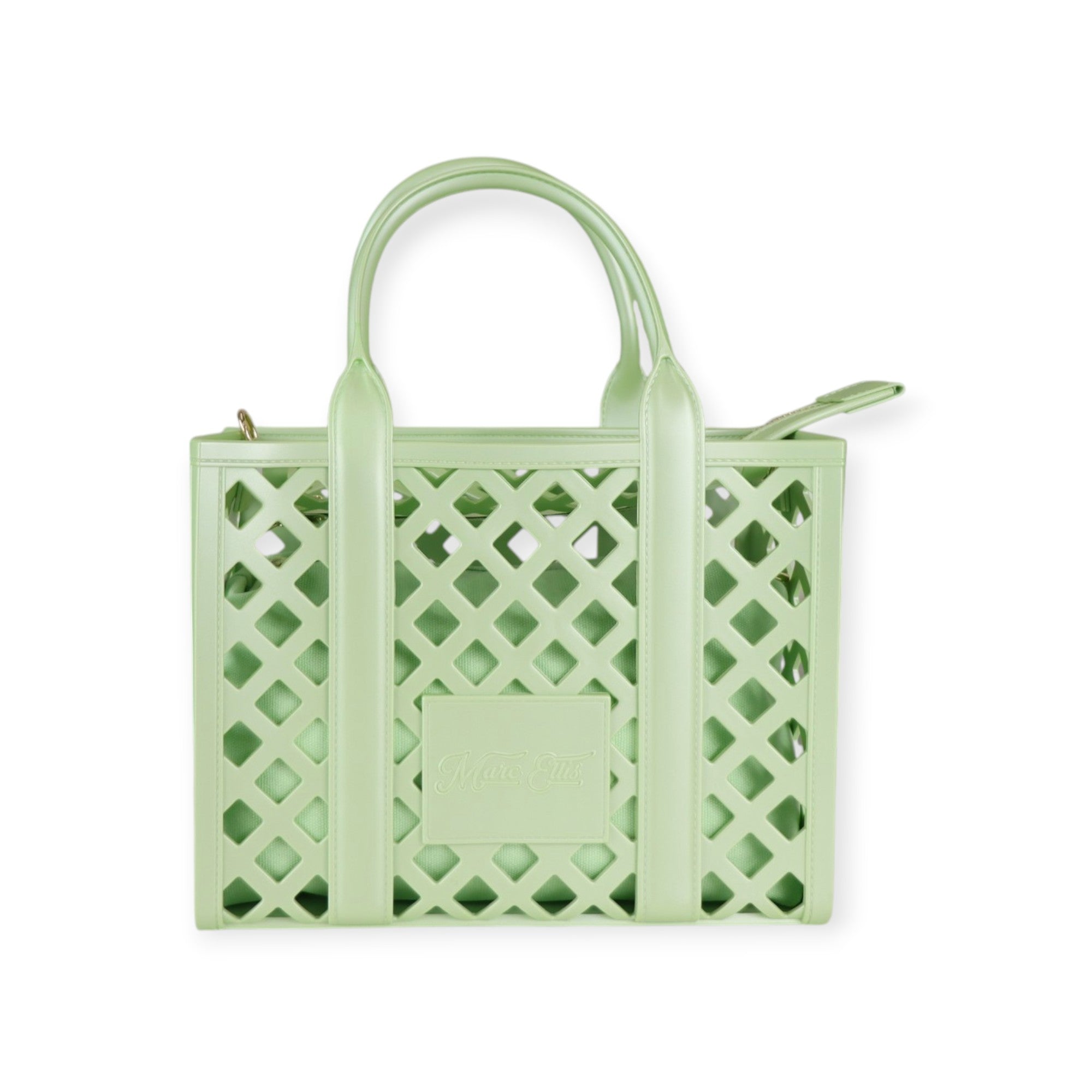 BORSA A MANO PLOT VERDE
