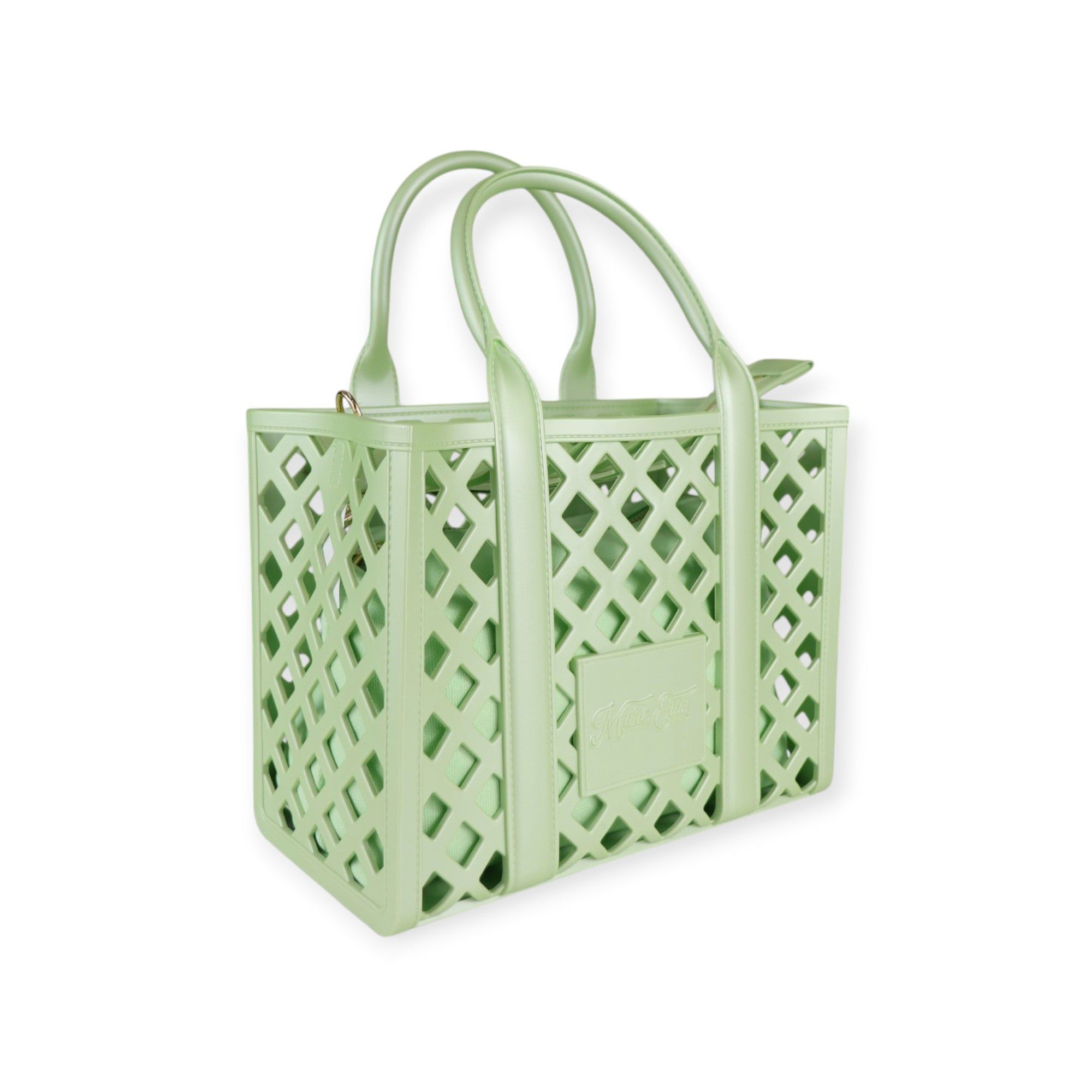 BORSA A MANO PLOT VERDE
