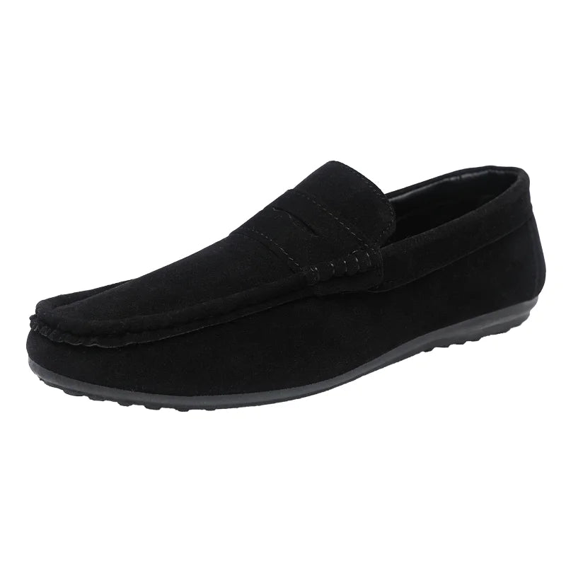 Mocassini da uomo morbidi di alta qualità Scarpe primaverili autunnali Scarpe casual da uomo Scarpe calde slip-on Scarpe da guida di grandi dimensioni Calzature da uomo