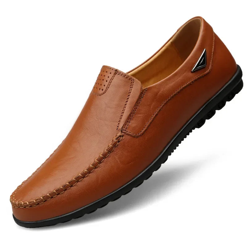 2026 Brand Men's Casual Shoes Soft Mens Loafers Outdoor Walking Driving Comfortable Slip-on Male Flats Chaussure Hommes Hot Sell
