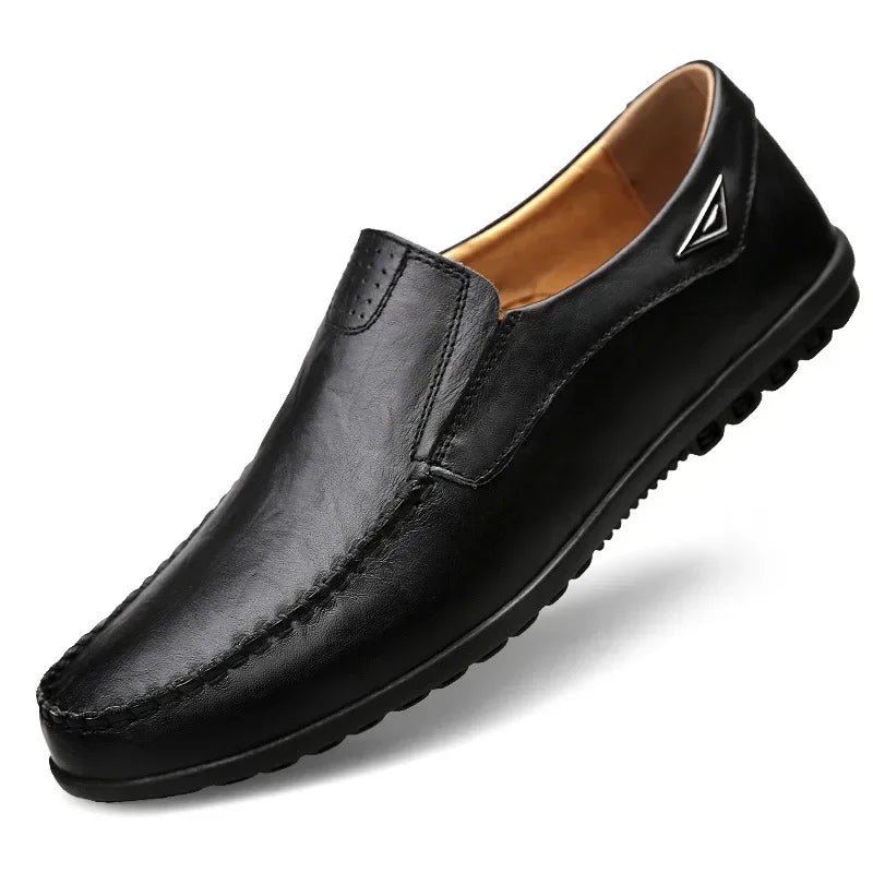 2026 Brand Men's Casual Shoes Soft Mens Loafers Outdoor Walking Driving Comfortable Slip-on Male Flats Chaussure Hommes Hot Sell