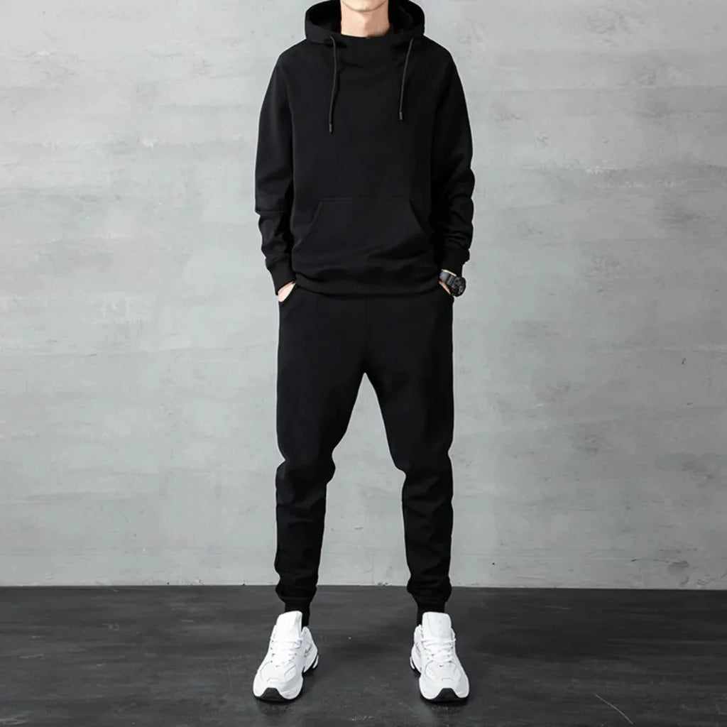 Men‘s Two-piece Autumn and Winter Men's Sports Suit Autumn and Winter Suit Sweatpants Sweater Men's Casual Suit Men's