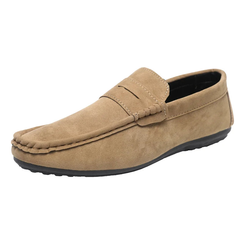 Mocassini da uomo morbidi di alta qualità Scarpe primaverili autunnali Scarpe casual da uomo Scarpe calde slip-on Scarpe da guida di grandi dimensioni Calzature da uomo