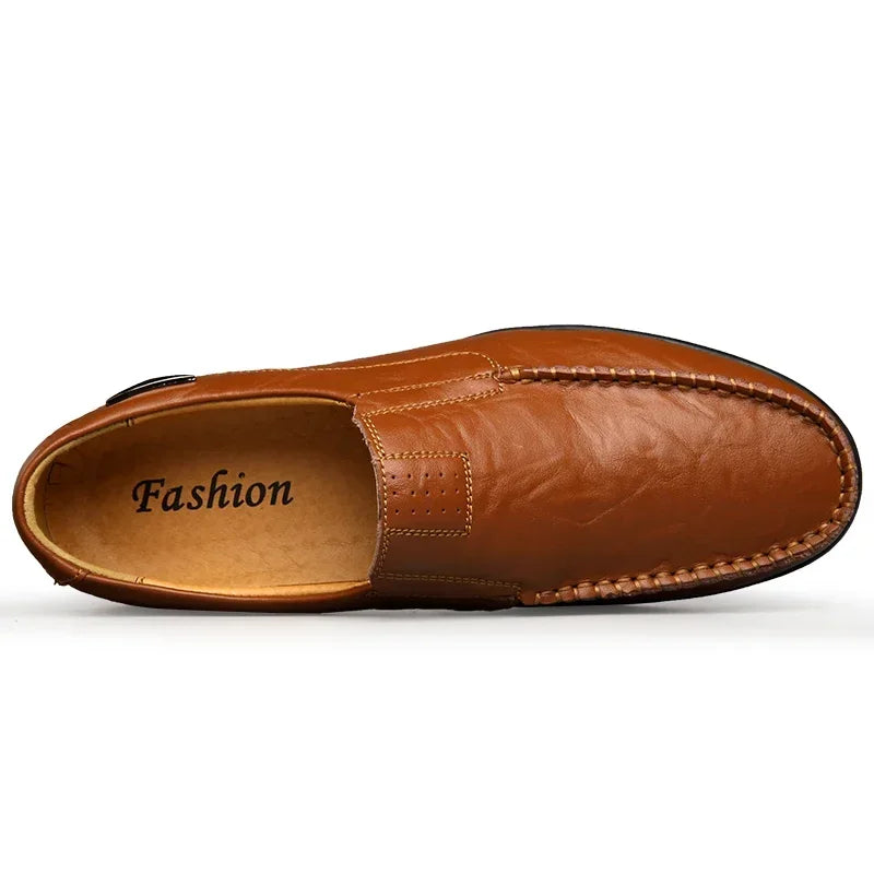 2026 Brand Men's Casual Shoes Soft Mens Loafers Outdoor Walking Driving Comfortable Slip-on Male Flats Chaussure Hommes Hot Sell