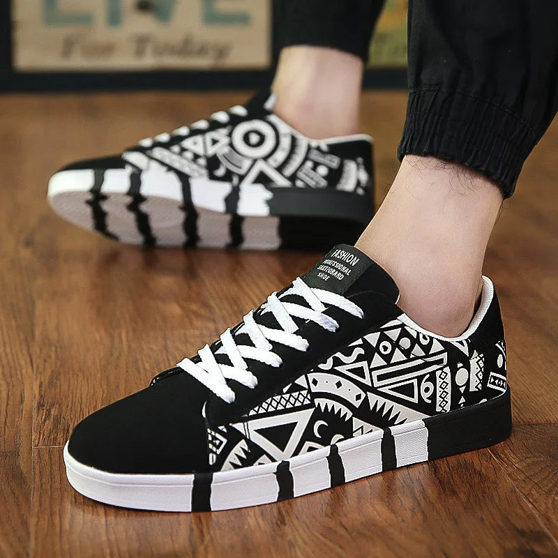 Men Shoes Casual Shoes Men's Lace up Shoes Men's Walking Shoe Flats Shoes Zapatillas Hombre Chaussure Homme Drop Shipping Canvas