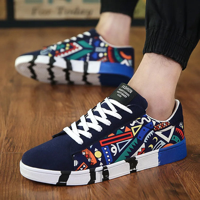 Men Shoes Casual Shoes Men's Lace up Shoes Men's Walking Shoe Flats Shoes Zapatillas Hombre Chaussure Homme Drop Shipping Canvas