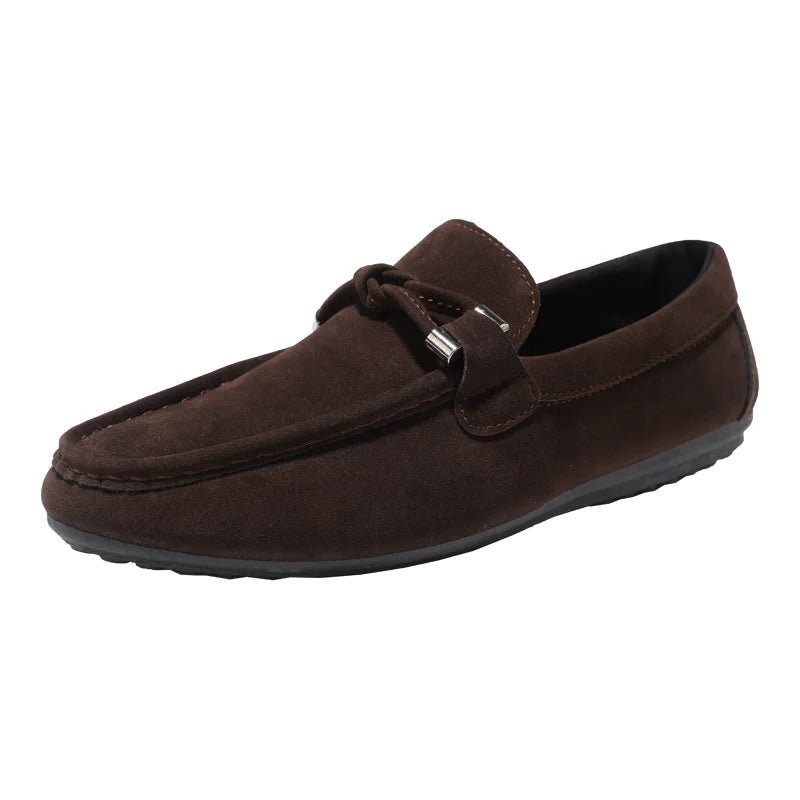 Mocassini da uomo morbidi di alta qualità Scarpe primaverili autunnali Scarpe casual da uomo Scarpe calde slip-on Scarpe da guida di grandi dimensioni Calzature da uomo