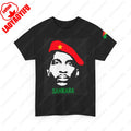 Sankara Portrait Burkina Faso High Quality Cotton Tee Ibrahim Traore Dream Clothes Men Women Patriotism Trend Tops Unisex T-shirt