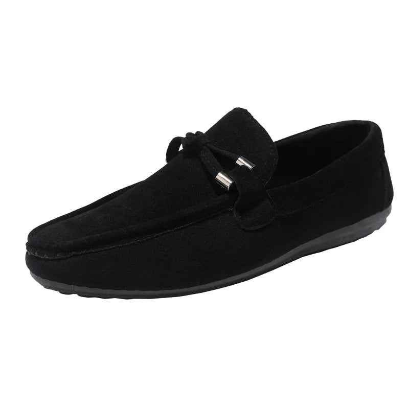 Mocassini da uomo morbidi di alta qualità Scarpe primaverili autunnali Scarpe casual da uomo Scarpe calde slip-on Scarpe da guida di grandi dimensioni Calzature da uomo