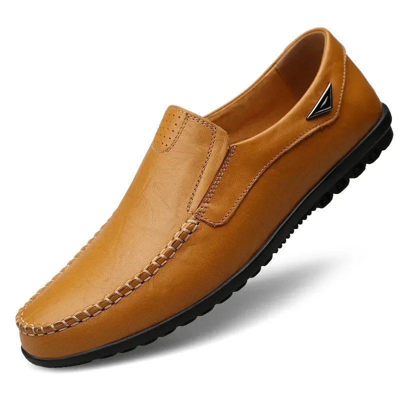 2026 Brand Men's Casual Shoes Soft Mens Loafers Outdoor Walking Driving Comfortable Slip-on Male Flats Chaussure Hommes Hot Sell