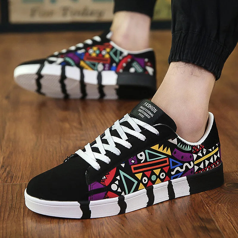 Men Shoes Casual Shoes Men's Lace up Shoes Men's Walking Shoe Flats Shoes Zapatillas Hombre Chaussure Homme Drop Shipping Canvas