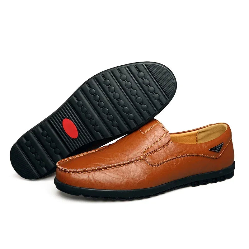 2026 Brand Men's Casual Shoes Soft Mens Loafers Outdoor Walking Driving Comfortable Slip-on Male Flats Chaussure Hommes Hot Sell
