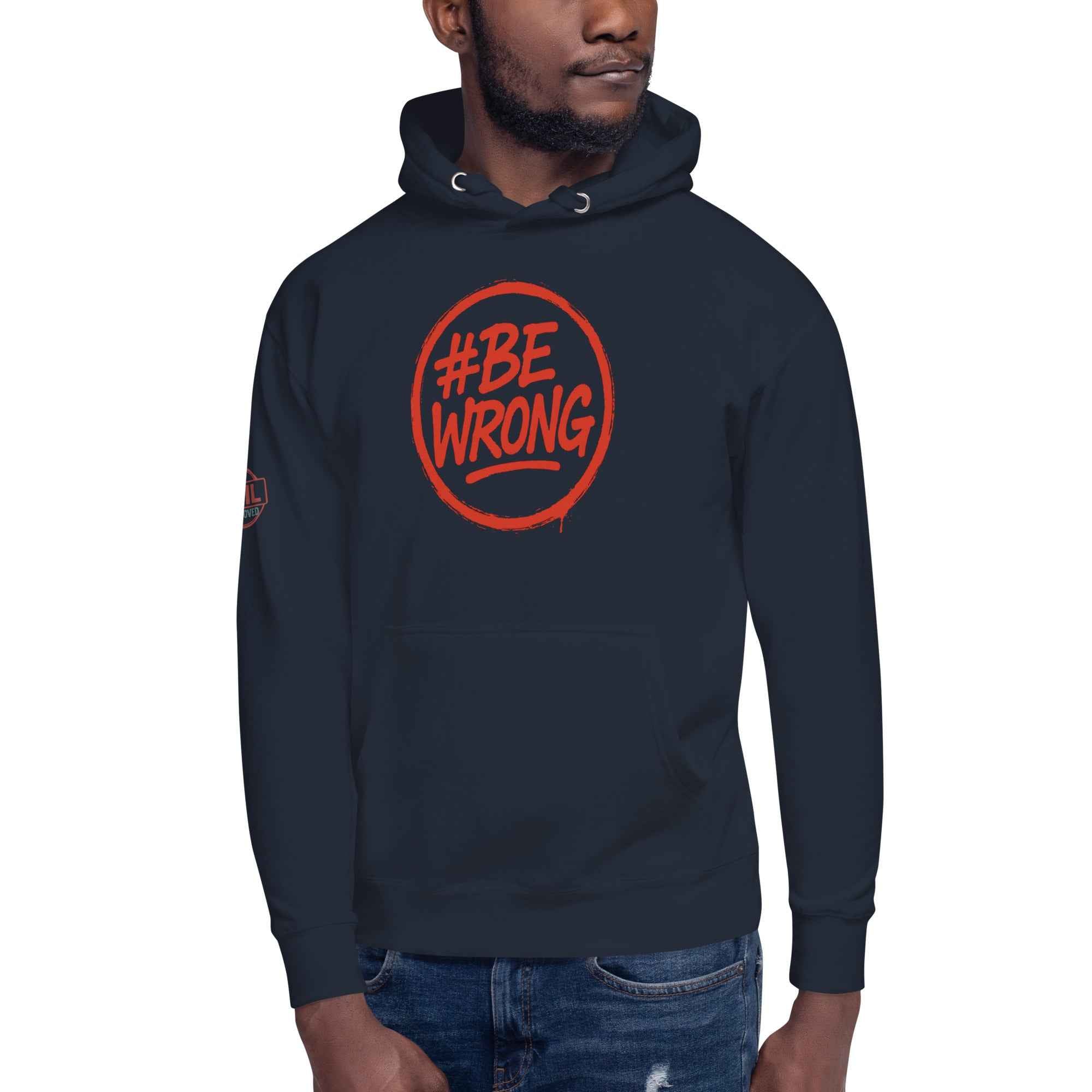 Felpa Bewrong Streetwear 🔴 | FAIL – Cotone Premium, Comfort e Stile