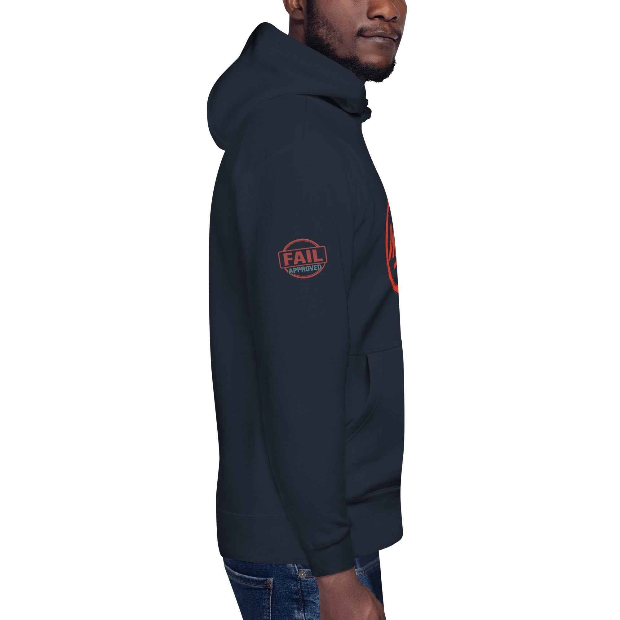 Felpa Bewrong Streetwear 🔴 | FAIL – Cotone Premium, Comfort e Stile