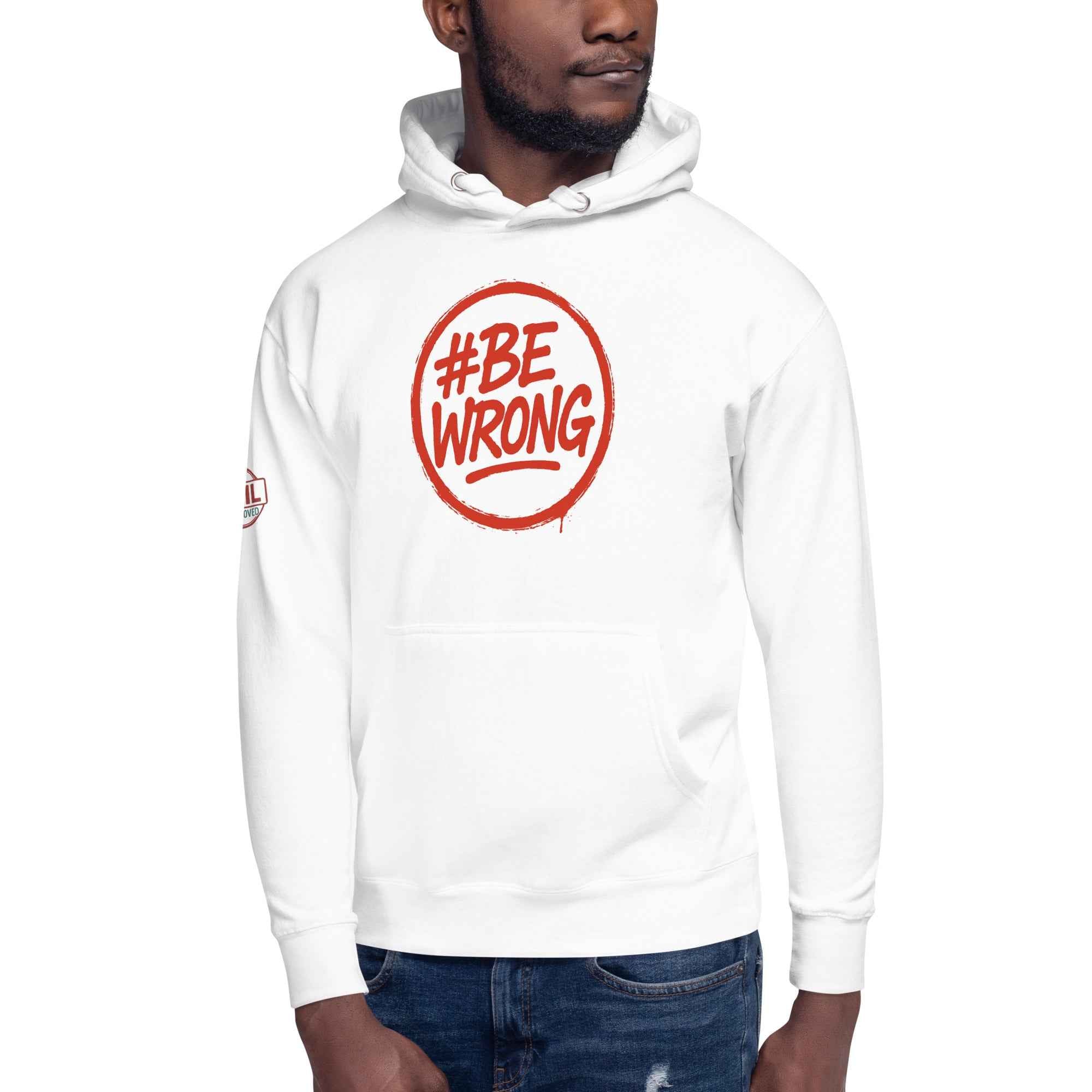 Felpa Bewrong Streetwear 🔴 | FAIL – Cotone Premium, Comfort e Stile