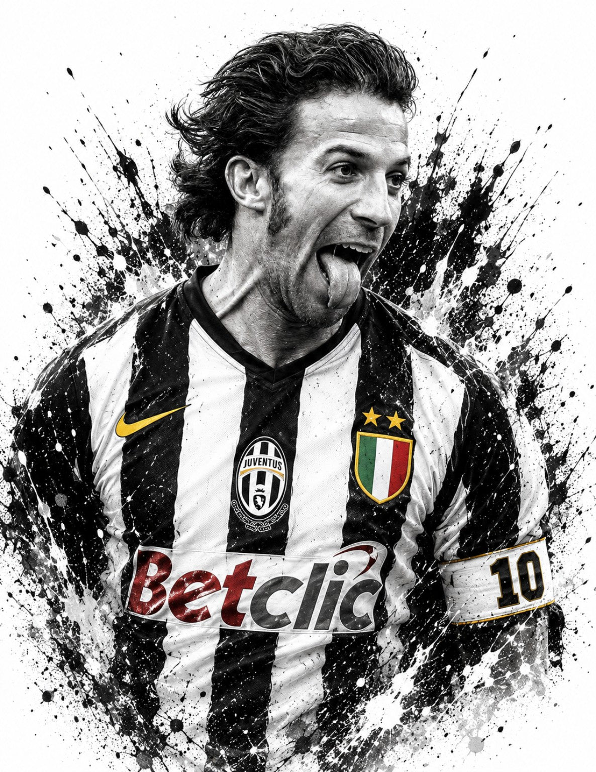 T-shirt Del Piero – Icone da Stadio | GALESPORT