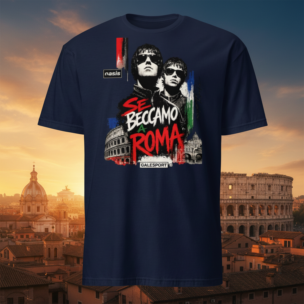 OASIS Roma Live Tour 2027 – T-shirt Unisex
