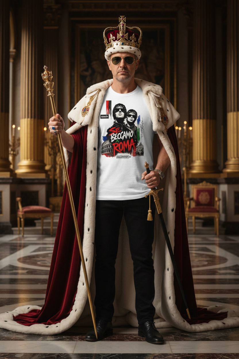 OASIS Roma Live Tour 2027 – T-shirt Unisex