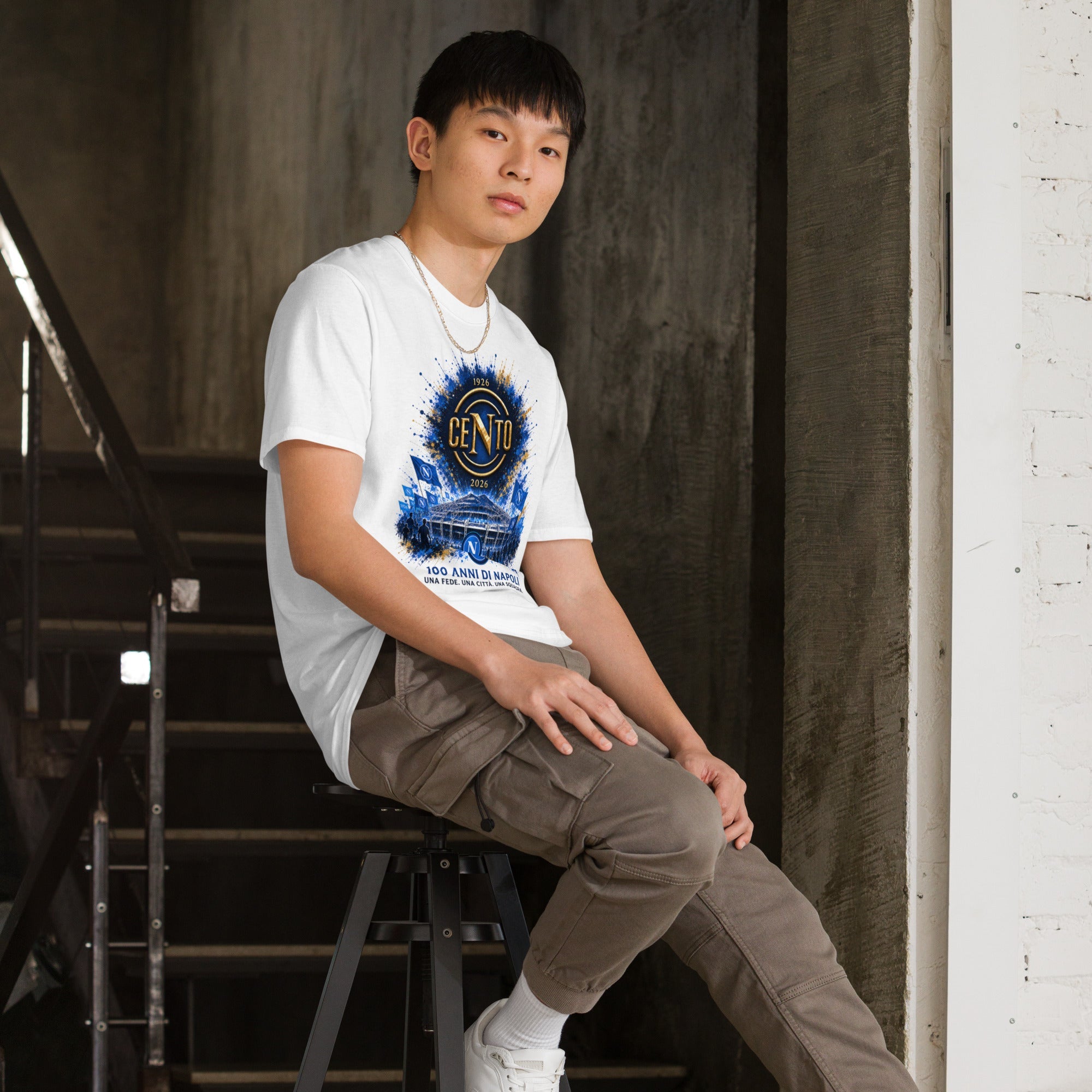 Centenario Azzurro Tee | T-Shirt Edizione Limitata Gale Sport